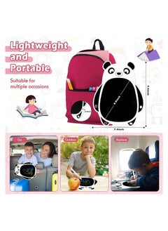 Y&D LCD Writing Tablet Colorful Doodle Board  Electronic Drawing Board Pad for Educational and Learning Kids Toddler 3 - 7 Years Old Boys Girls (Black-white Panda)  - Image 5