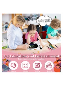 Y&D LCD Writing Tablet Colorful Doodle Board  Electronic Drawing Board Pad for Educational and Learning Kids Toddler 3 - 7 Years Old Boys Girls (Black-white Panda)  - Image 3