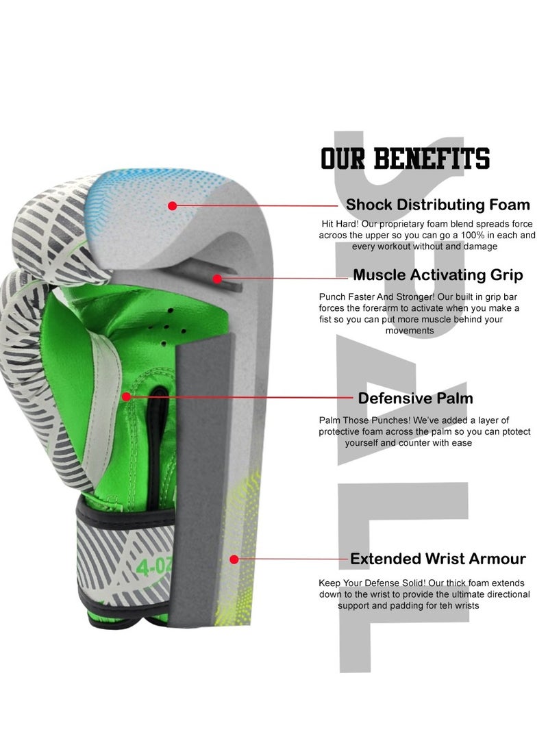 Spall Professional Boxing Gloves For Strong Punches And Kickboxing Fighting Punch Bag Workout Muay Thai And Training - Image 2