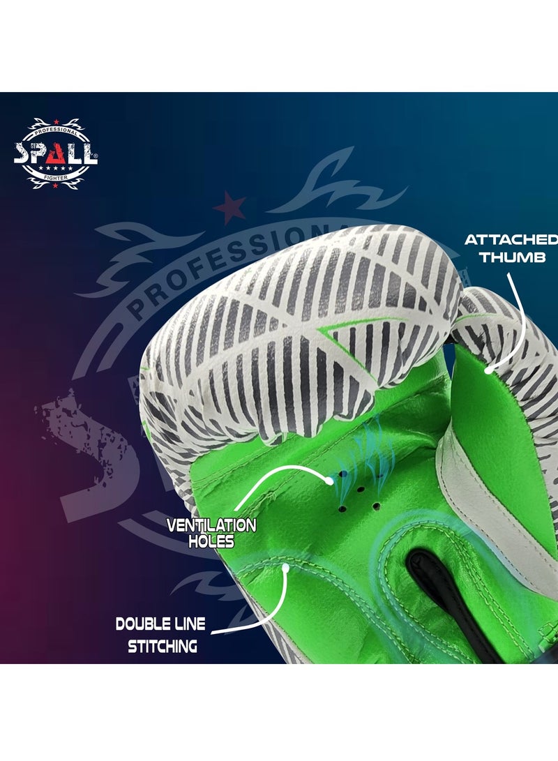 Spall Professional Boxing Gloves For Strong Punches And Kickboxing Fighting Punch Bag Workout Muay Thai And Training - Image 4