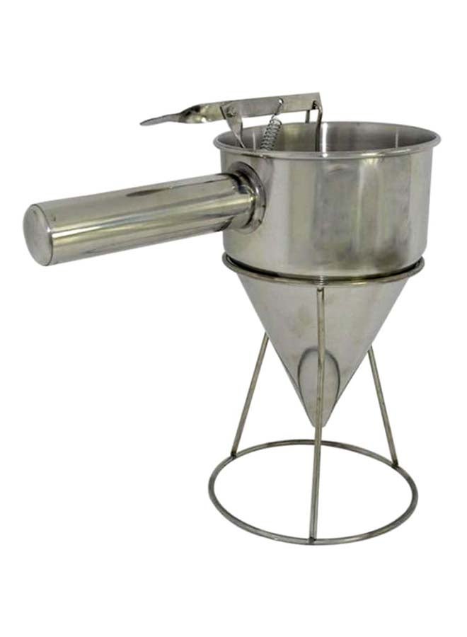 Multifunctional Pancake Batter Dispenser Silver  - Image 2