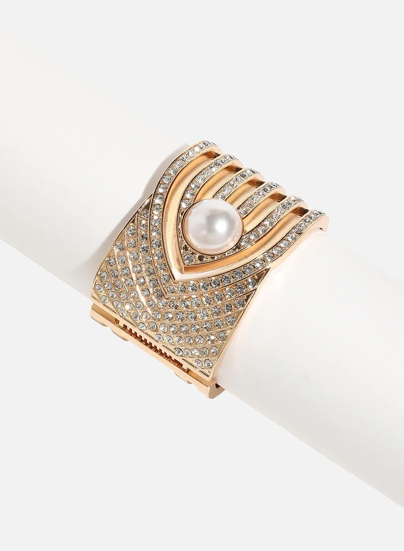 SOHI Embellished Arrowhead Artificial Bracelet Jewellery