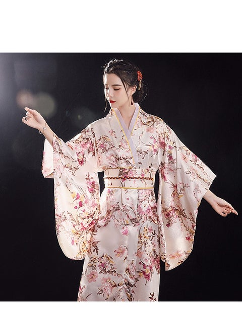 Generic New Japanese Kimono, Japanese Traditional Clothing for Nightgown, Bathrobe, Home Clothes, Ethnic Style Stage Performance Clothes(Does not include fan) | Best Price KSA | Riyadh, Jeddah Generic New Japanese Kimono, Japanese Traditional Clothing for Nightgown, Bathrobe, Home Clothes, Ethnic Style Stage Performance Clothes(Does not include fan) | Best Price KSA | Riyadh, Jeddah