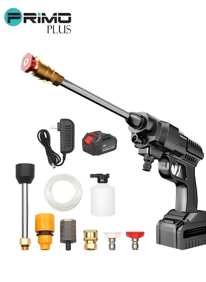 PRIMO PLUS 24Vf Cordless Electric High Pressure Washer Multicolor 9meter  - Image 1