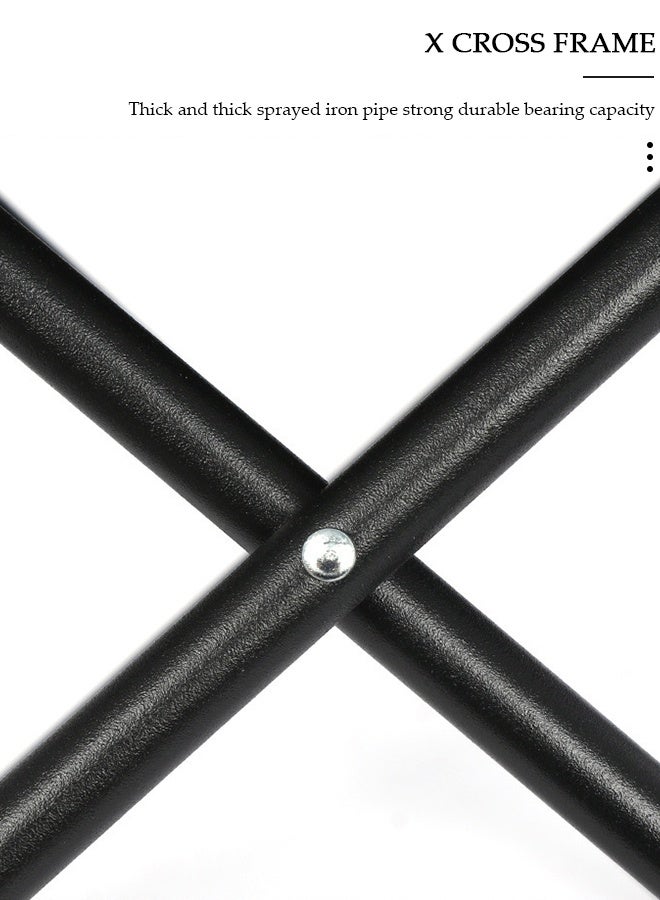 DUNISO طاولة وكراسي قابلة للطي للتخييم في الهواء الطلق، 5 قطع، خفيفة الوزن، طاولة ألومنيوم قابلة للطي مع حقيبة حمل مريحة، مناسبة للاستخدام الداخلي والخارجي، التخييم، الحفلات، النزهات (1*طاولة و4*كراسي) - Image 3