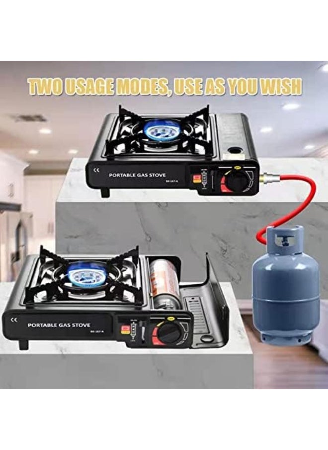 GO2CAMPS RFAIKA Camping Accessories Portable Gas Grill - Outdoor Windproof Butane Camp Stove  - Image 3