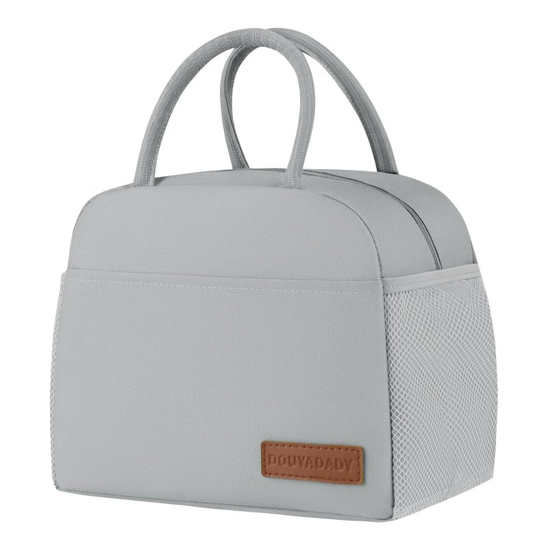 douyadady Lunch Bag Women/Men Lunch Box Women/Men (grey) - Image 1