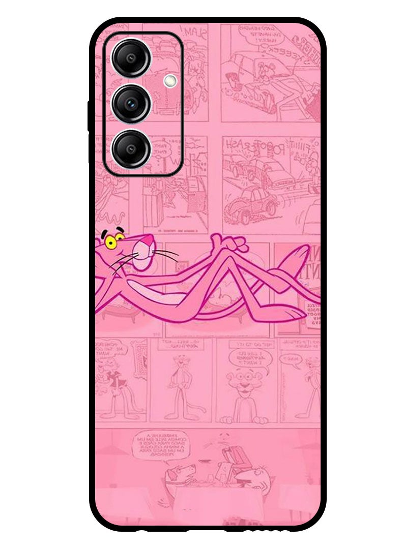 Theodor Protective Case Anti Scratch Shock Proof Bumper Cover For Samsung Galaxy A15 Pink Panther - Image 1