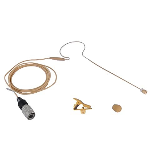 AV-JEFES Av-jefe Vl630-h4p Tan Headset Microphone W/hiroshi 4 Pin for Audio Technica Wireless Microphone System - Image 1