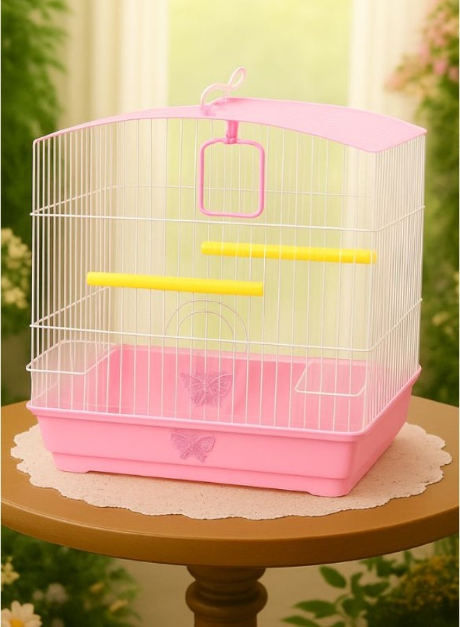 Petto W 103 Bird Cage – Compact Metal Bird Cage (30 × 23 × 39 cm) - Image 1
