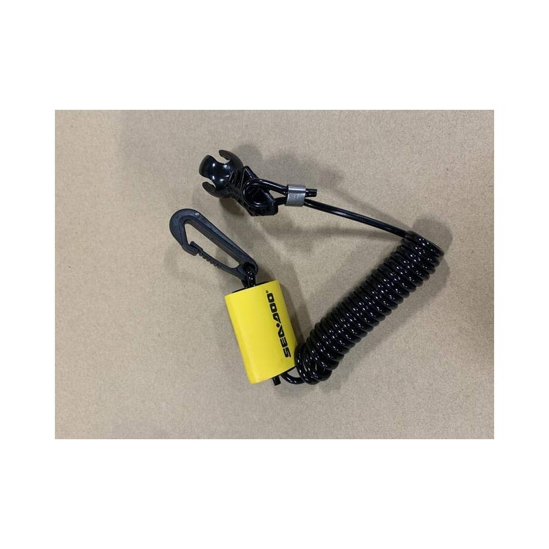 Sea-Doo Sea-Doo New OEM Safety Lanyard Key Cord & Clip, 278002843, 278003410 
