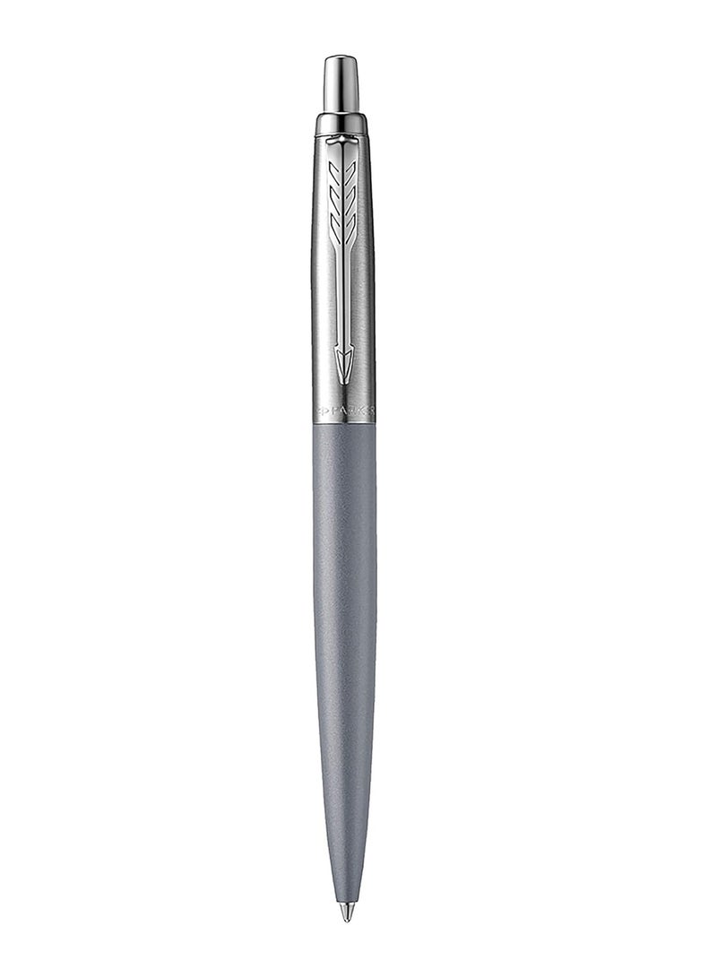 PARKER 1-Piece Jotter XL Ballpoint Pen Blue Ink Medium Tip Matte Grey Barrel - Image 1