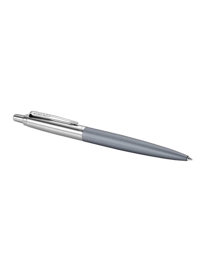 PARKER 1-Piece Jotter XL Ballpoint Pen Blue Ink Medium Tip Matte Grey Barrel - Image 4