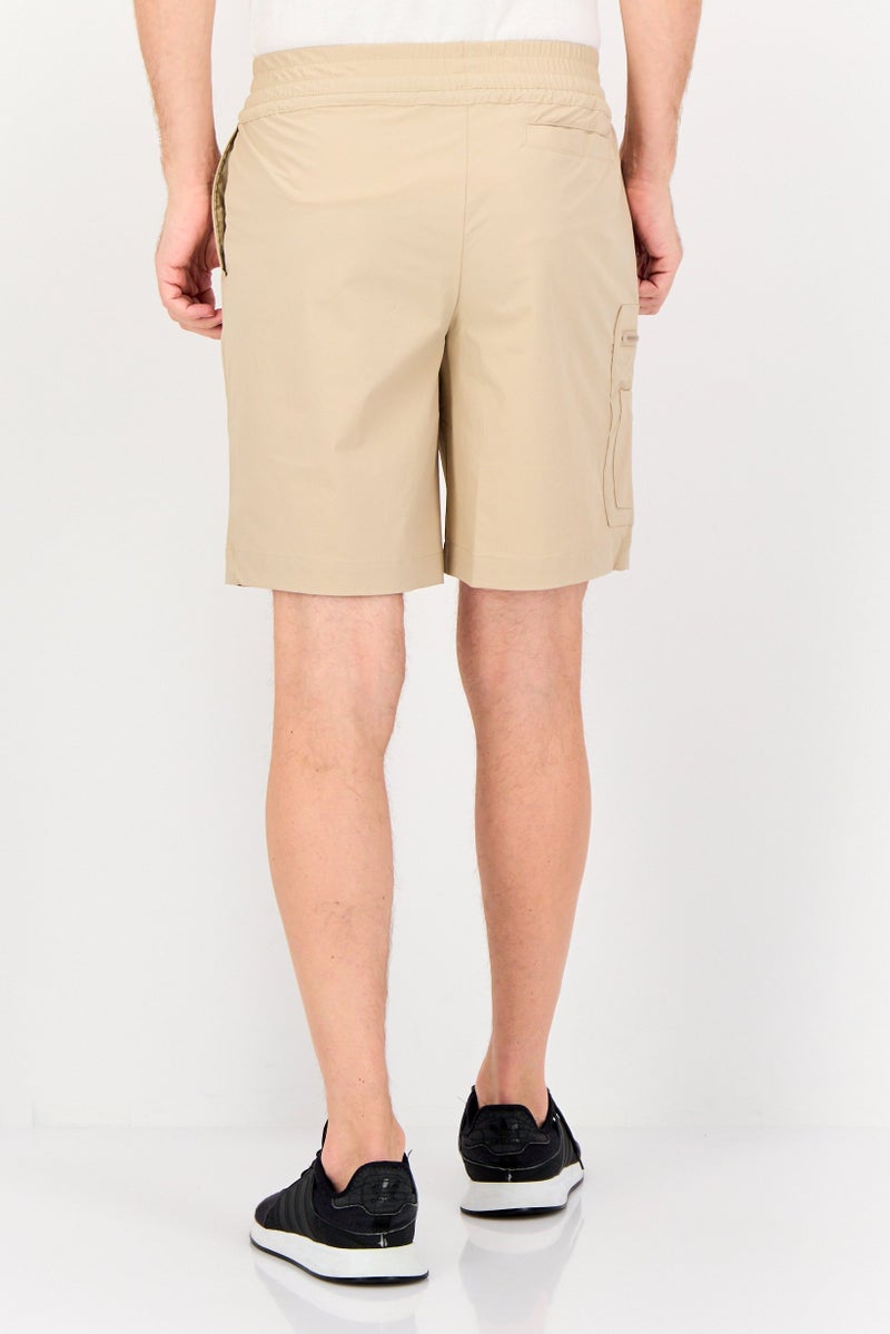 Adidas Men Sportswear Fit Outdoor Shorts, Tan - Image 4