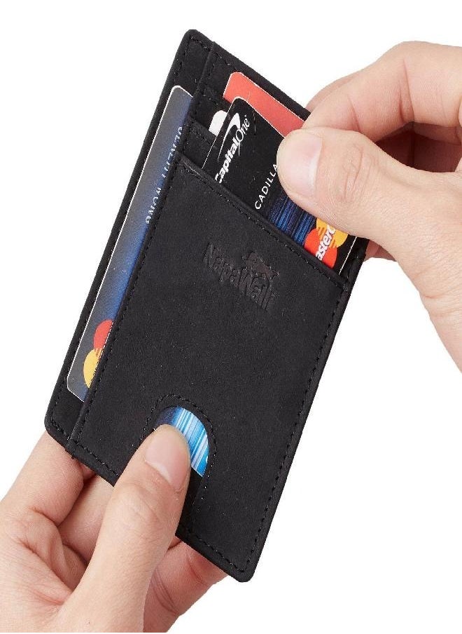 Toughergun RFID Blocking Minimalist Genuine Leather Slim Front Pocket Wallet U (Georgia Black) - pzsku/ZD41E80FB11803E6B27ACZ/45/_/1721214959/3f4fdcb9-93ca-4276-a569-ccc50f71bfa4