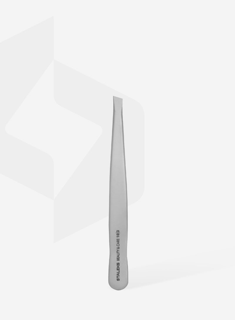 STALEKS Eyebrow Tweezers - BEAUTY & CARE 10 | TYPE 3 (wide beveled) - Image 2