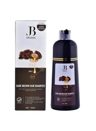 JB Argan Oil 3 in 1 Anti-Gray Hair Dye Shampoo 400ml - Dark Brown - pzsku/ZD41E9E8262B21B2BB823Z/45/1742071792/bb61b524-a254-4c47-b404-6011d46943b3