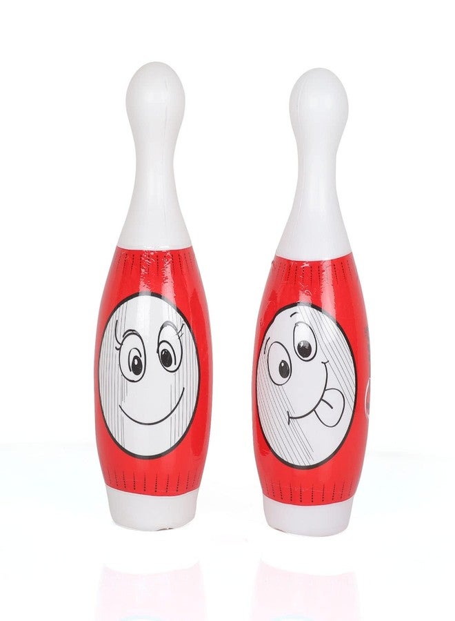 ENDEVI Bowling Game for Kids 6 Pin 2 Balls Bowling Set for Kids Games Indoor Outdoor Play for Boys Girls (Red) - Image 4