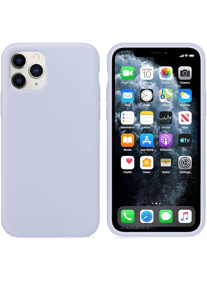 3إي غطاء TPU مرن بلاستيكي غير لامع لهاتف آيفون 11 برو ماكس، أرجواني فاتح - Image 1