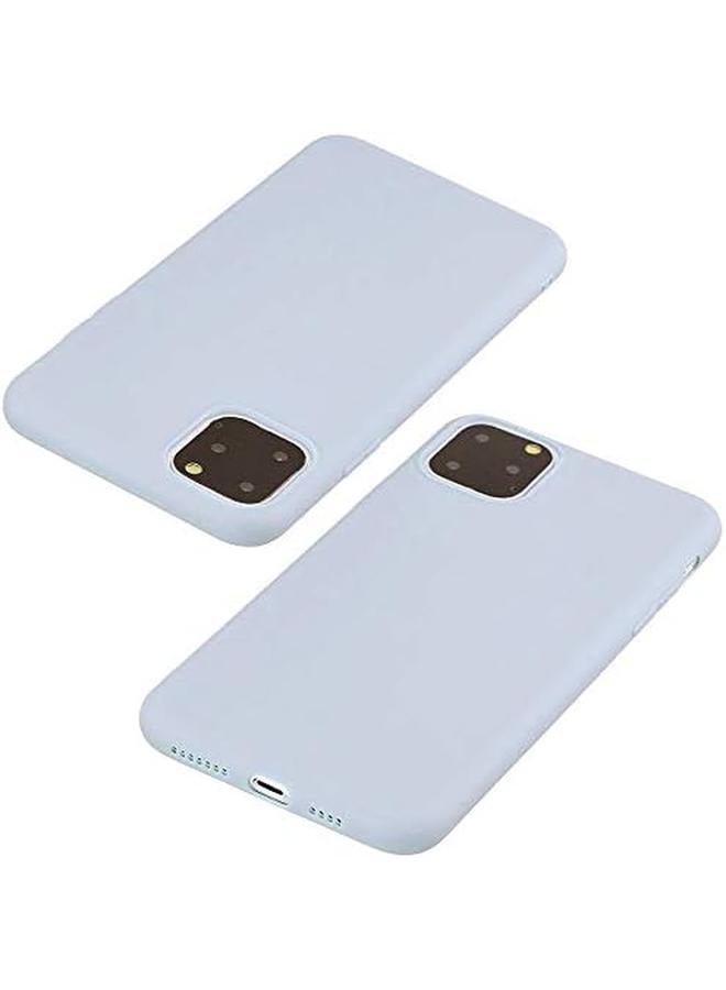 3إي غطاء TPU مرن بلاستيكي غير لامع لهاتف آيفون 11 برو ماكس، أرجواني فاتح - Image 2