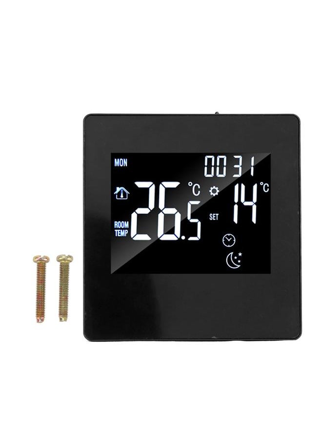 Thoraya 3A Smart Thermostat LCD Display Programmable Widely Used Water Heating Thermostat for Home Office Mall Hotel Nursing Homes Black WiFi Model  - Image 1