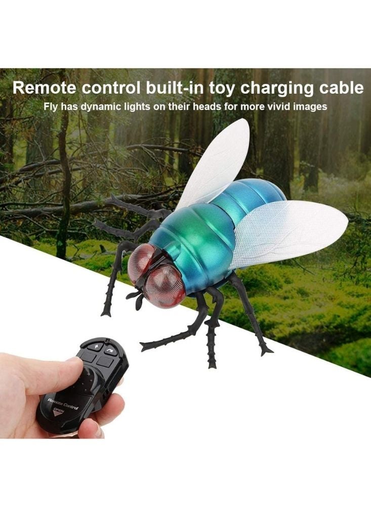 جاينت لعبة طائرة عملاقة تعمل بجهاز تحكم عن بعد – حشرة واقعية تعمل بجهاز تحكم عن بعد مع جهاز تحكم وأجنحة متحركة - Image 4