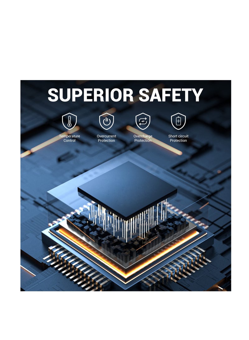 DJI Mini 3 Pro Battery Two-Way Charging Hub, Mini 3 Pro Battery Charger for DJI Mini 3 Pro Accessories, Charge Two Batteries at The Same Time - Image 4