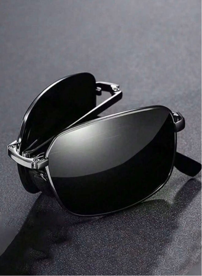 Foldable Polarized Sunglasses For Men UV400 For Driving - Image 3
