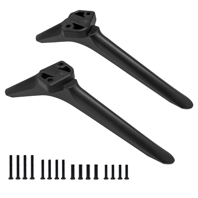 Dinghosen TV Base Stand for Hisense TV Legs, TV Stand Legs for Hisense Smart TV, for 32H4030F3 43R6E3 50R6E3 50A6G 55H6570 55H6570G 58H6870, TV Stand for Hisense TV with Screws - Image 1
