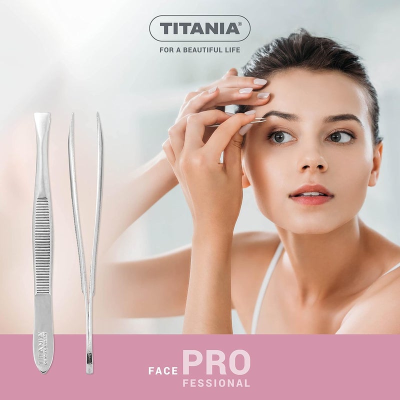 Titania Straight Tweezer - Professional Quality - Image 4