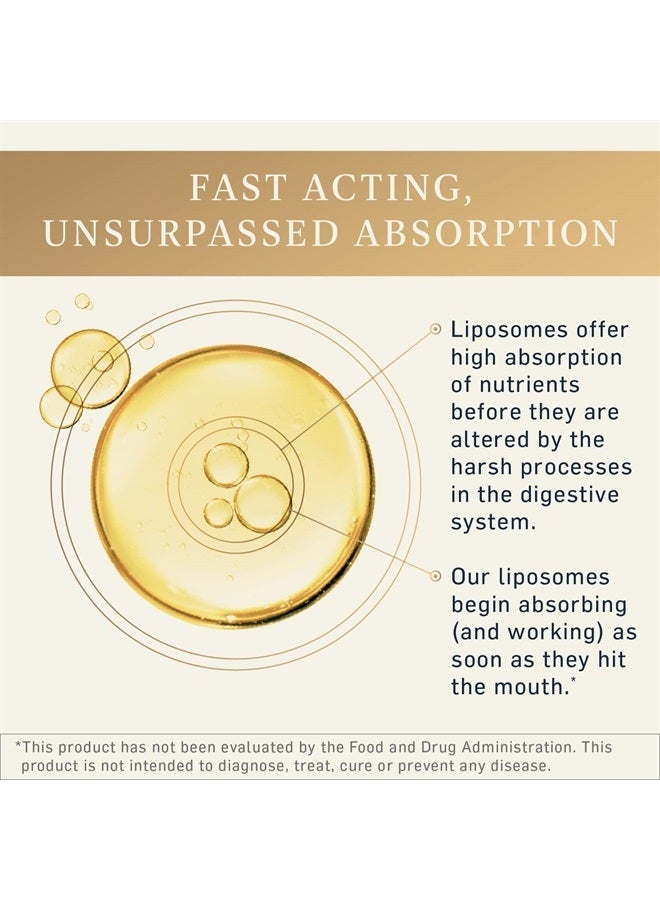 Quicksilver Scientific صلصة الكبد - ديتوكس الكبد الليبوزومي مع DIM، كيرسيتين، حمض ليبويك، حليب الشوك وجذر الهندباء - يدعم تدفق الصفراء وحركة السموم (100 مل / 3.38 أونصة) - Image 4