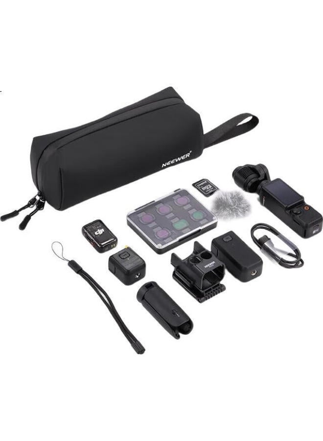 Neewer Neewer Portable Handheld Travel Case For Dji Pocket 3 Camera, All-In-One Storage Bag For Osmo Pocket Camera, Protective Box For Camera Accessories, Pk-04 - Image 3
