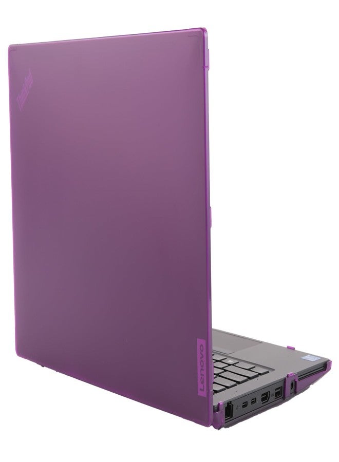 mCover ONLY Compatible with Lenovo ThinkPad L14 Gen 3 (2022-2024) 14 inch Windows Notebook Computer (Not for other models) Purple - Image 1