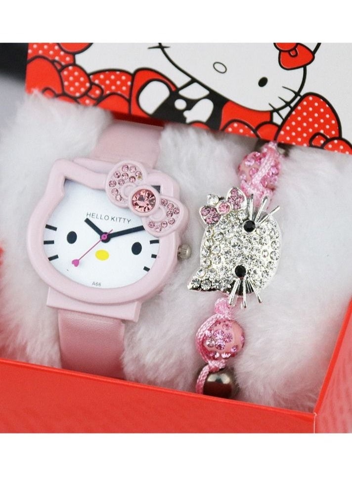 Hello Kitty Hello Kitty Creative Diamond Watch Bracelet Set  - Image 2