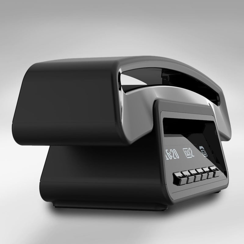 Alcatel ePure Premium - DECT cordless landline telephone with answering machine - Vintage design - Smart display base - Large graphic display - Handsfree - Call blocking function - Black - Image 5