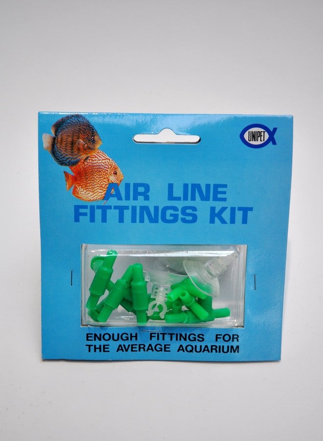 JAD Airline Accessory Kit 11 Pieces Total, Fish Tank and Aquarium Hose Fittings - Image 1