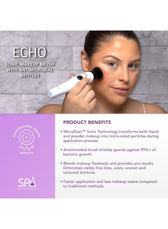 SPA SCIENCES Echomakeup Brush For Flawless Blending Contouring Highlight & Airbrush Finish3 Speedsrechargeable - Image 3