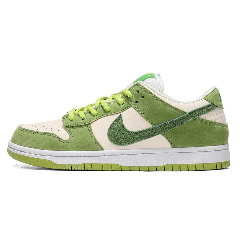 Putian Shoes Dunk Low-Top Brown And Red Women'S Shoes Co-Branded Sneakers Air Force One White Shoes Aj Student Men'S Shoes - Image 1