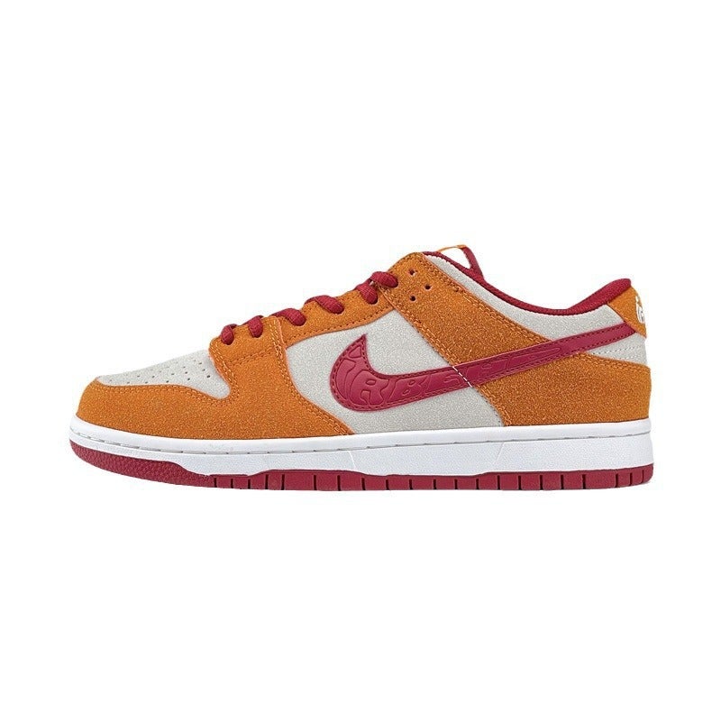 Putian Shoes Dunk Low-Top Brown And Red Women'S Shoes Co-Branded Sneakers Air Force One White Shoes Aj Student Men'S Shoes - Image 5