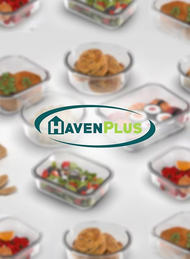 HavenPlus Food Vacuum Container Set with Pump and Built-in Date Indicator, 3 pcs Re-usable Food Containers, Airtight Plastic Storage, 500ml, 1000ml, 2000ml - Image 5