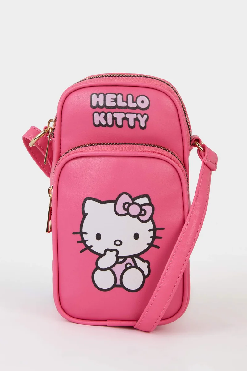 Hello Kitty Licensed Printed Phone Bag