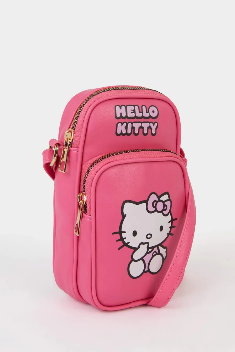 Defacto  Hello Kitty Licensed Printed Phone Bag  | Best Price UAE