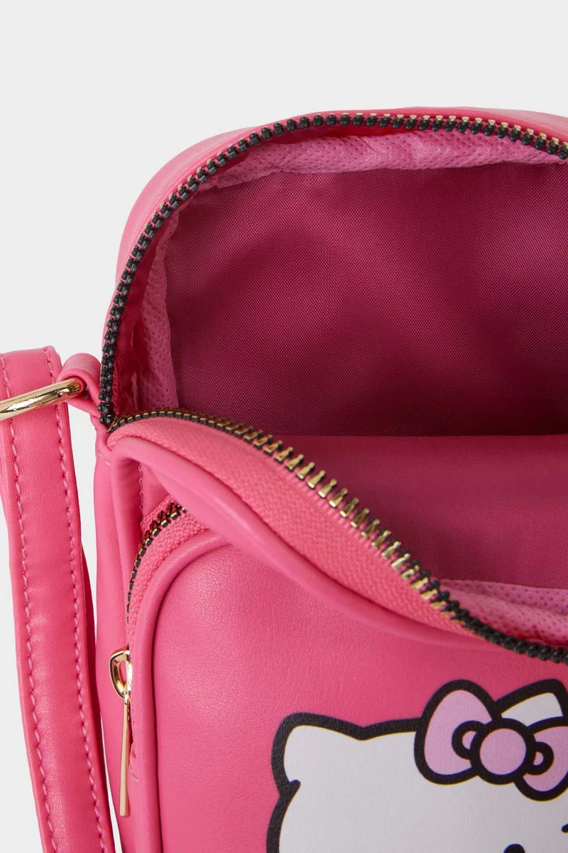Defacto  Hello Kitty Licensed Printed Phone Bag  | Best Price UAE