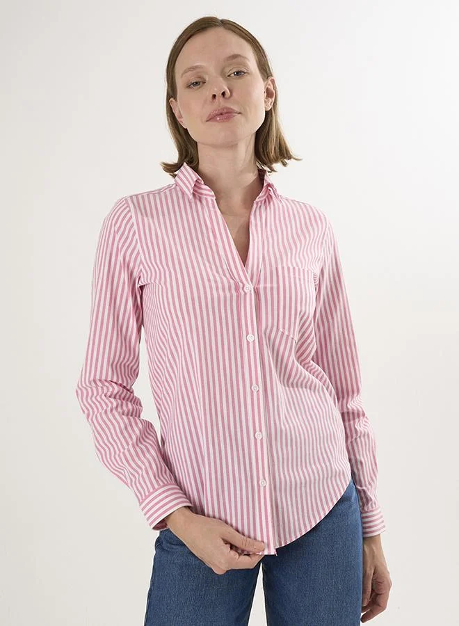 فيليكس هاردي Striped Long Sleeve Shirt