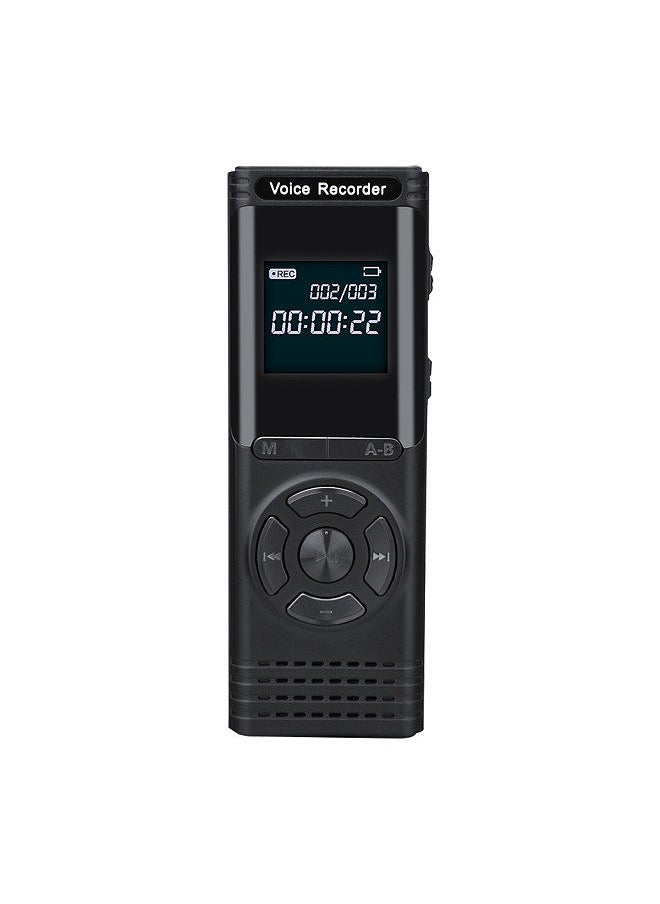 Generic - 4GB Digital Voice Recorder Voice Activated Recorder Dictaphone MP3 Player HD Recording 13 Continuous Recording Line-In Function for Meeting Lecture Interview Class MP3 Record - Image 1
