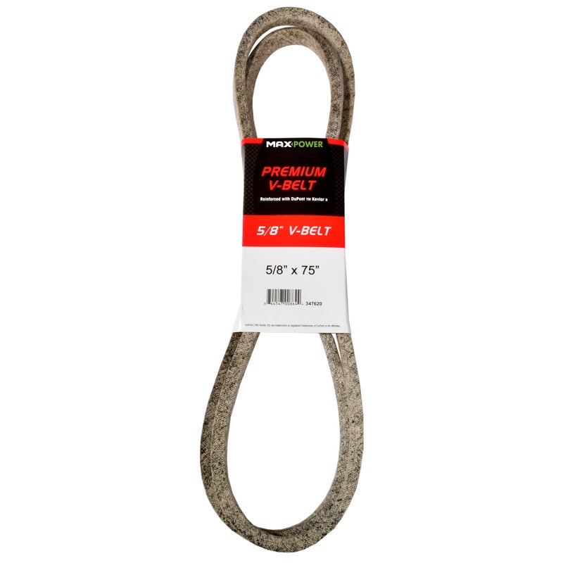 Maxpower 347620 Premium Belt Reinforced with Kevlar Fiber Cords 58 x 75