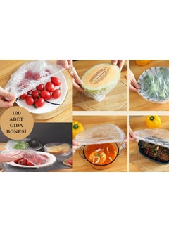 Afili Home 100'S Food Protection and Storage Bonnets, Food Bonnets, Pots, Plates, Bowls Bonnets  - Image 1