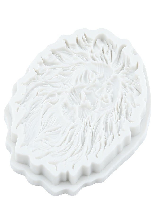 QDMOLDS Lion Head Silicone Molds Lion Fondant Mold Animal Head Chocolate Candy Mold for Cake Decorating Chocolate Cupcake Topper Candy Polymer Clay Gum Paste - Image 4