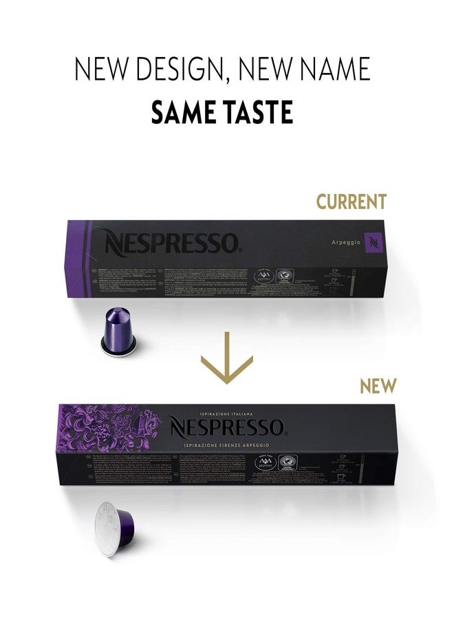 Nespresso Capsules Original Line, Ispirazione Favorites Variety Pack, Medium & Dark Roast Espresso Coffee, 50 Count Coffee Pods - Image 2