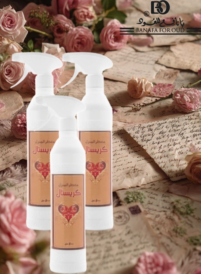 بانافع 3 قطع معطر منزل كريستال 500مل - Image 1